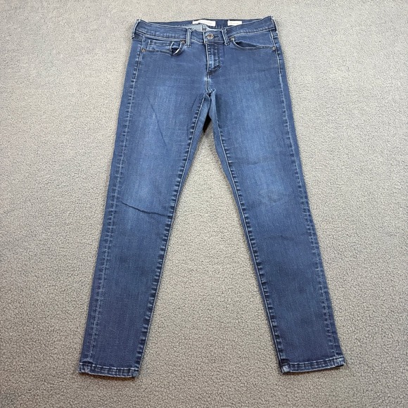 Banana Republic Denim - Banana Republic Jeans Womens 28 Blue Skinny Ankle Premium Denim Stretch Slim Fit